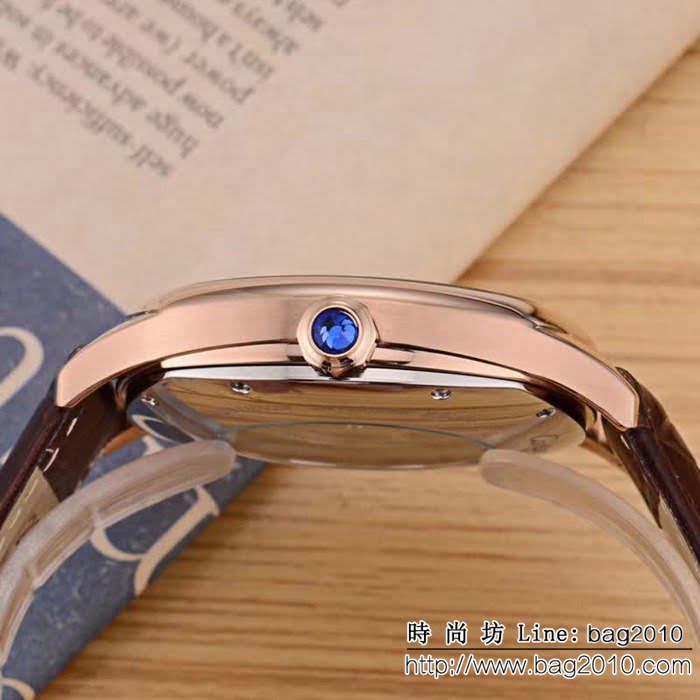 CARTIER卡地亞 最新鏤空新品 時尚高端精品男士腕表 WSS3066
